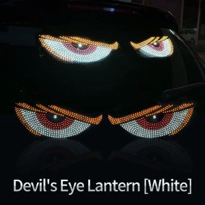 LED Windshield Display Car LED Eyes Animated USB Windshield Light for Cars and Trucks