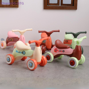Mini Balance Car Toy DIY Assembly Set for Kids Creative Mini Scooter Model Gift