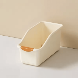 Multipurpose Storage Box, Plastic Organizer Box for Kitchen and Home Cleaning Product Storage