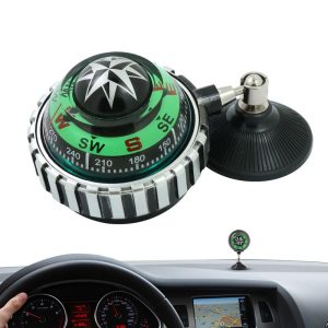 Portable Car Dash Compass Clear Scale Navigation Guide