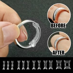 PrecisionFit Invisible Ring Size Pads, Stop Rings from Slipping Comfortably