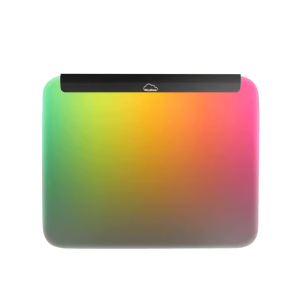 RGB LED Smart Mouse Pad - Ambient Light Sync Gaming Desk Mat with Dynamic Backlight
