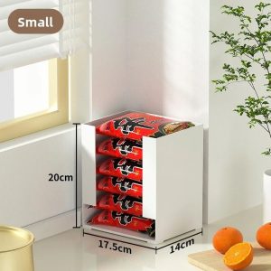 Rectangular Instant Noodles Storage Box Kitchen Desktop Organizer