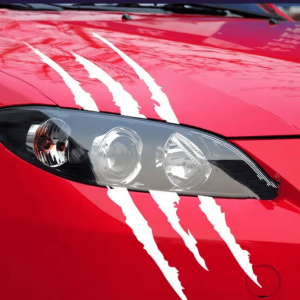 Reflective Ghost Claw Headlight Stickers for Cars