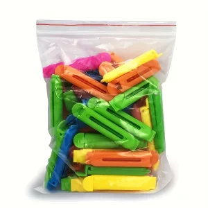Reusable Food Bag Clips for Snacks Kitchen Storage