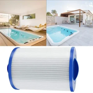 Spa Filter Replacement Washable Hot Tub Filter Cartridge for Crystal Clear Water