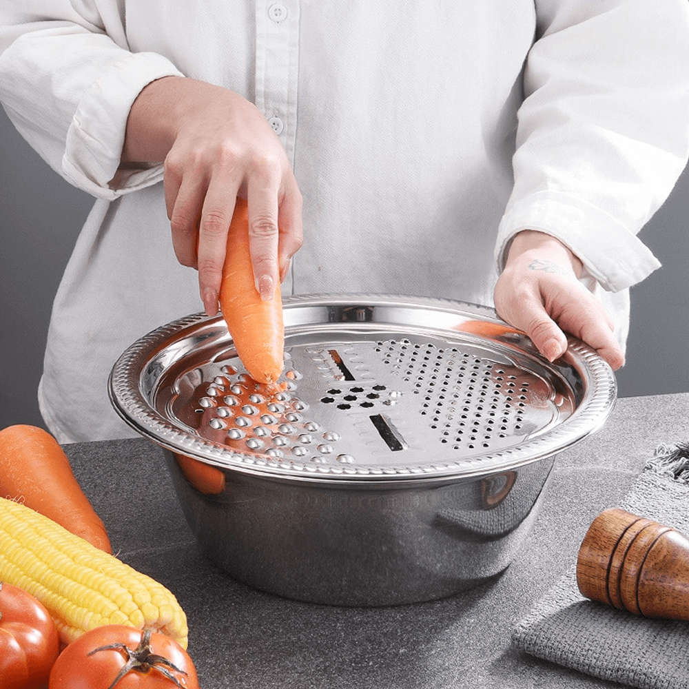 Stainless Steel Basin Grater
