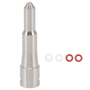 Stainless Steel Coffee Steam Nozzle Open Button Easy Clean Milk Frothing Accessory