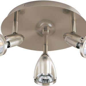 Three Light Flush Mount