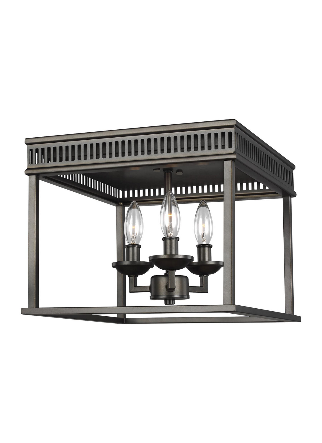 Three Light Flush Mount