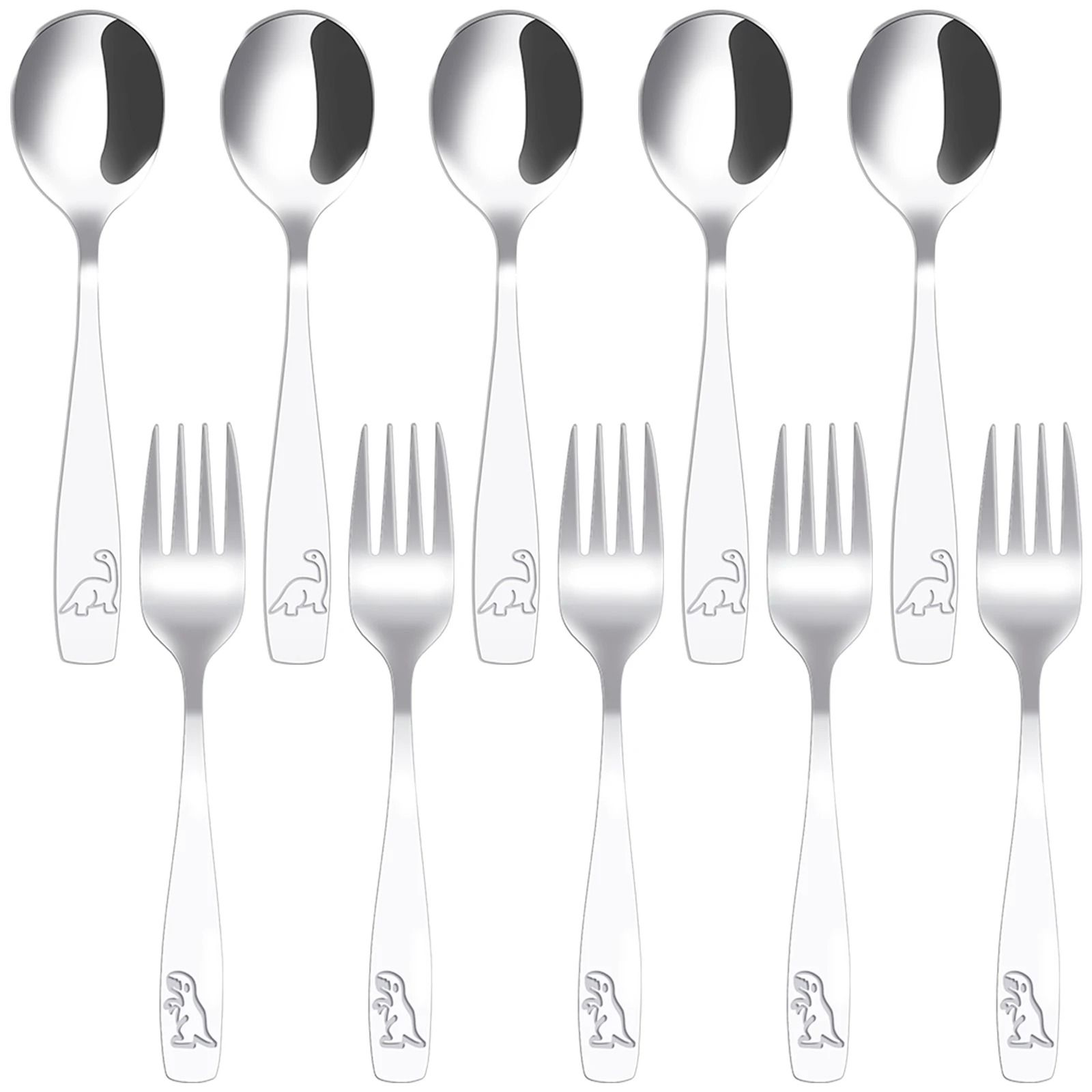 Toddler Stainless Steel Silverware Set