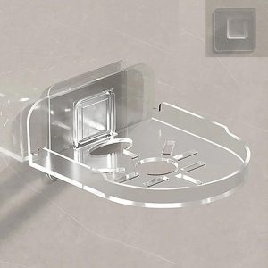 Traceless Wall Mount Camera Shelf No Drill Security Camera Bracket for Router and Smart Home Devices