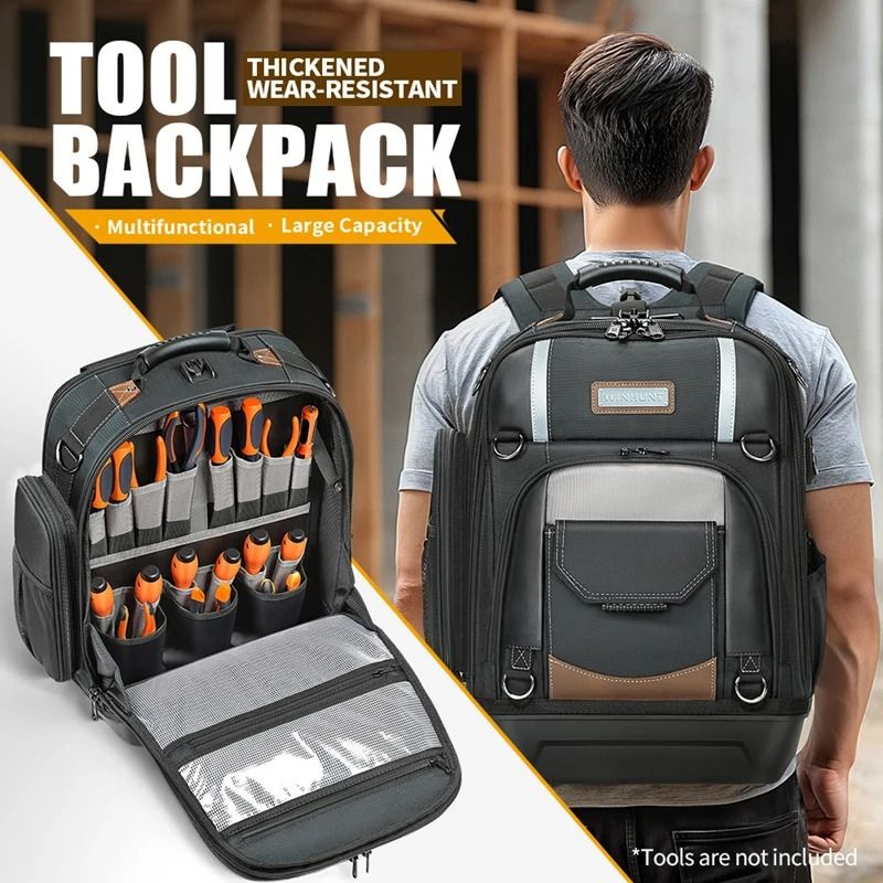 Ultimate Heavy-Duty Technical Tool Backpack with Removable Carrier Core