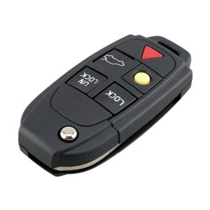 Volvo 5 Button Flip Car Key Case Replacement Shell