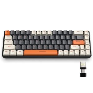 Wireless Mechanical Keyboard Key Hot Swappable Bluetooth Gaming Keyboard