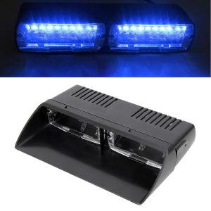 16 LED Car Windshield Strobe Warning Light with 18 Flash Patterns