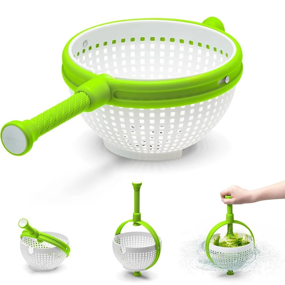 3-Quart Large Capacity Salad Spinner
