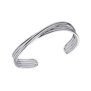 Beginnings Twisted Ridge Cuff Bangle