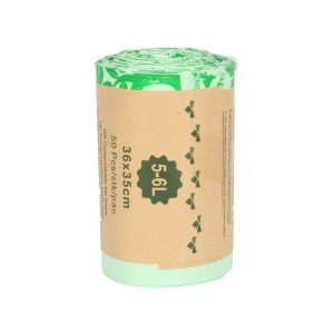 Biodegradable Compostable Trash Bags for Kitchen Household Use