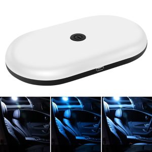 Car LED Dome Light Oval Reading Lamp with Color Switching