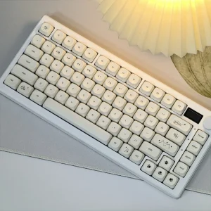 Cute Cat PBT Keycaps Key MOA Profile Keycaps Set for Mechanical Keyboards