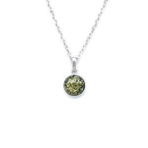ESSENTIALS Mini Green Amber Pendant