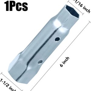 Heavy Duty RV Water Heater Anode Rod Socket Wrench Removal Tool