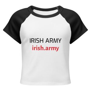 Irish Army - Women's Micro Rib Raglan Baby Tee