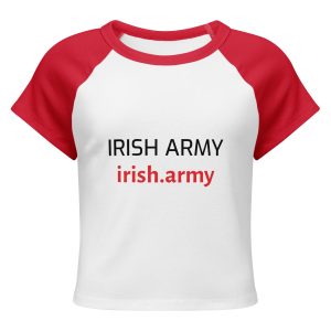 Irish Army - Women's Micro Rib Raglan Baby Tee