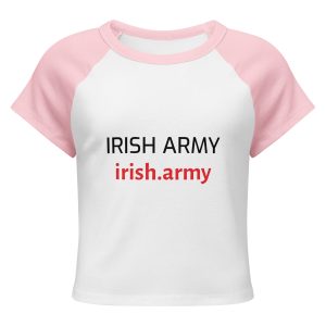 Irish Army - Women's Micro Rib Raglan Baby Tee