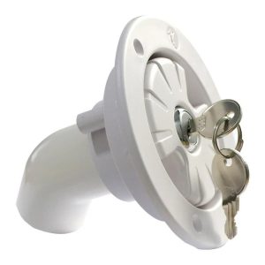 Keyed Lock RV Gravity Water Fill Inlet Hatch for Campers & Caravans