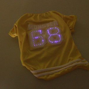 LED glowing pet clothes