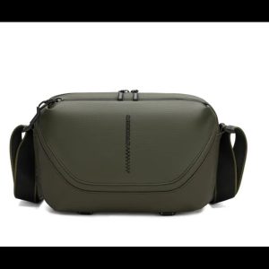 Mens Crossbody Camera Bag Compact One Shoulder DSLR Camera Pouch