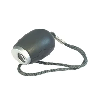 Mini LED Projection Clock Flashlight Portable Key Chain Digital Clock Gift