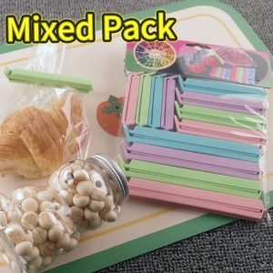 Portable Kitchen Food Snack Bag Sealing Clip Set