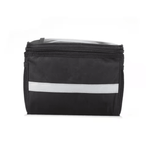 Reflective Bicycle Handlebar Bag - Waterproof Front Tube Storage for Cycling Essentials