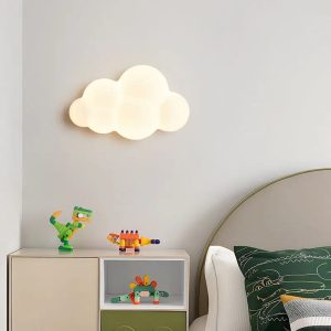 Remote Control Cloud Wall Lamp LED Adjustable Light Temperature