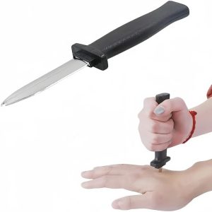 Simulated Retractable Plastic Props Knife