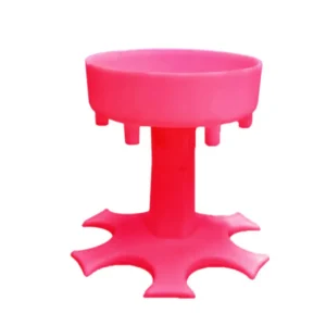 Six Shot Glass Dispenser Holder Bar Accessory for Parties and Home Bars
