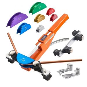 Tubing Bender Kit 1/4 to 7/8 Inch Ratcheting Copper Tube Bender Tool