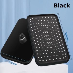 12 Inch High Pressure Rainfall Shower Head Adjustable Wide Coverage