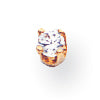 14k A Diamond earring