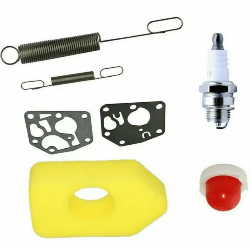 7Pcs Lawn Mower Carburetor Service Kit