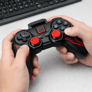 Bluetooth Gamepad Controller for Android, iPhone, Tablet, PC - Wireless Gaming for All Devices