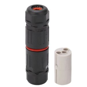 CDF M3 3 Pin IP68 Waterproof Cable Connector