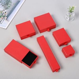 Drawer Jewelry Organizer Box - High-Performance Packing & Display for Rings & Necklaces (12pcs)
