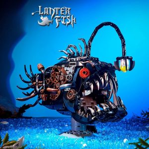 Mechanical Lantern Fish Building Blocks Set