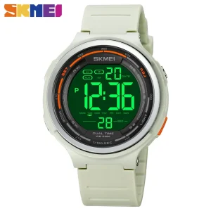 Mens Digital Sports Watch Waterproof Countdown LED Wristwatch