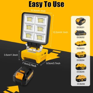 ProPivot Cordless LED Floodlight