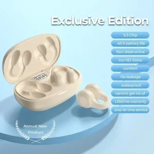 PureSound Wireless Earbuds with LED Power Display and Smart Touch Control